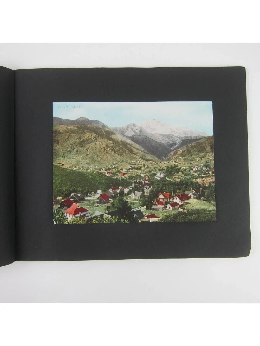 Antique 1914 Book Colorado Rocky Mountain Views on the Rio Grande Railroad Train